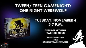 Tween/ Teen Game Nig Tween/ Teen Game Nig